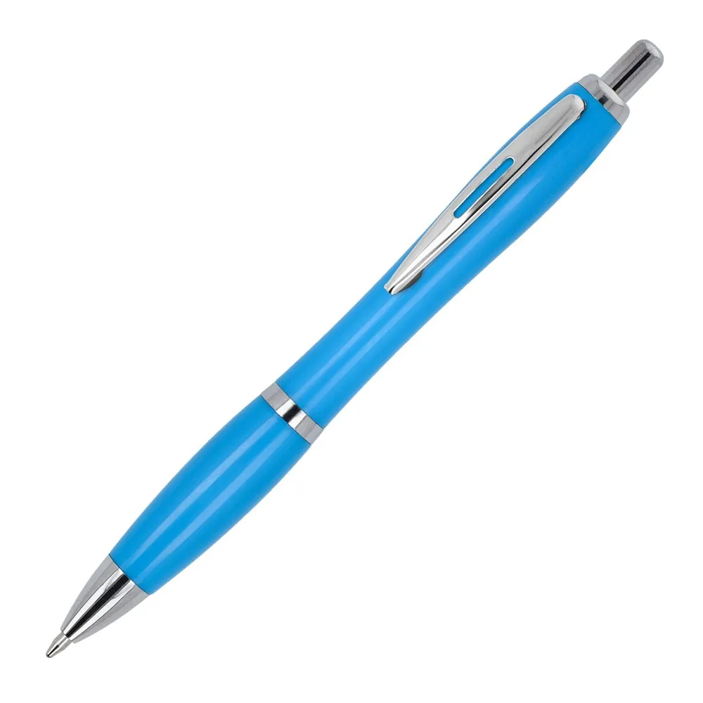 Balpen Hawaii hardcolour R-ABS lichtblauw - Hidalgo-werbeartikel Balpen Hawaii hardcolour R-ABS, lichtblauw