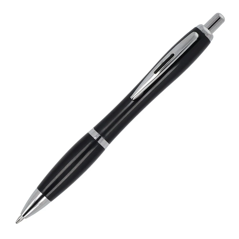 Balpen Hawaii hardcolour R-ABS zwart - Hidalgo-werbeartikel Balpen Hawaii hardcolour R-ABS, zwart