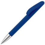 Balpen Slash soft touch R-ABS, donkerblauw