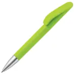 Balpen Slash soft touch R-ABS, lichtgroen