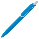 Balpen ClickShadow soft touch R-ABS, blauw