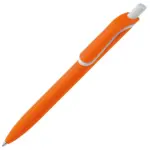 Balpen ClickShadow soft touch R-ABS, oranje