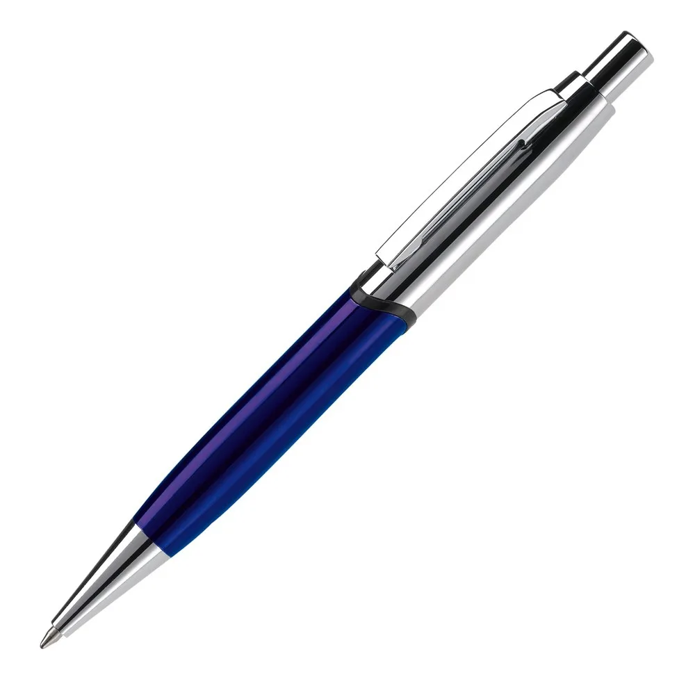 Balpen Nautilus metaal blauwzilver - Hidalgo-werbeartikel Balpen Nautilus metaal, blauw/zilver