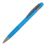Aluminium balpen Toulouse Softtouch, lichtblauw