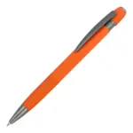 Aluminium balpen Toulouse Softtouch, oranje