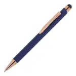 Balpen Prague roségoud R-AL, donkerblauw