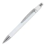 Spinner balpen aluminium, wit