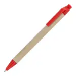 Papieren balpen, rood