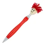 Hairy spinner balpen, rood