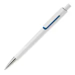 Balpen Illusion hardcolour, wit / donkerblauw