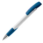 Balpen Zorro hardcolour, wit / donkerblauw