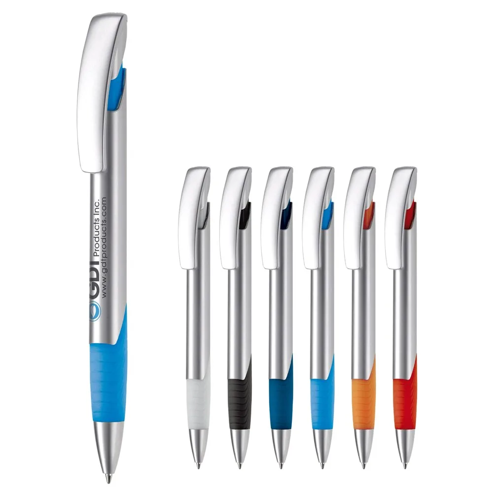Balpen Zorro zilver hardcolour