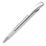 Balpen Zorro zilver hardcolour, zilver / wit