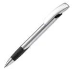 Balpen Zorro zilver hardcolour, zilver / zwart