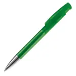 Balpen Avalon metal transparant, transparant groen