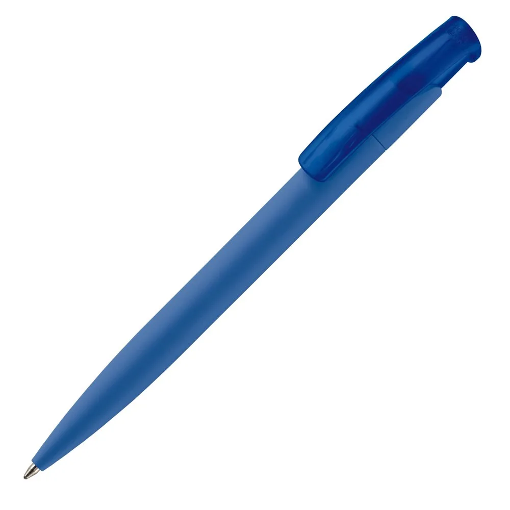Balpen Avalon soft touch blauw - Hidalgo-werbeartikel Balpen Avalon soft touch, blauw