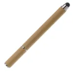 Balpen stylus papier, bruin