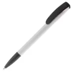 Balpen Deniro hardcolour, wit/zwart