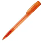 Balpen Deniro frosty, ecru / oranje