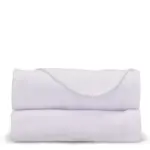 Polar fleece deken OEKO-TEX® sublimation 120 x 150 cm 190 g/m², wit