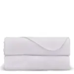 Polar fleece deken OEKO-TEX® sublimatie 130 x 170 cm 290 g/m², wit
