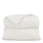 Coral fleece deken OEKO-TEX®  sublimatie 130 x 170 cm 270 g/m², wit