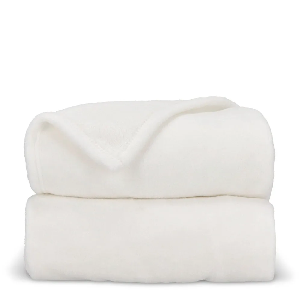 Coral fleece deken OEKO-TEX® sublimatie 130 x 170 cm 270 gm² wit - Hidalgo Coral fleece deken OEKO-TEX® sublimatie 130 x 170 cm 270 g/m², wit