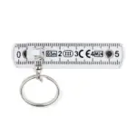 Gekalibreerde duimstok sleutelhanger 0,5m — productfoto 6