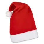 Flanellen kerstmuts, rood