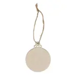 Houten kerstornament kerstbal — productfoto 3