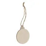 Houten kerstornament kerstbal — productfoto 4