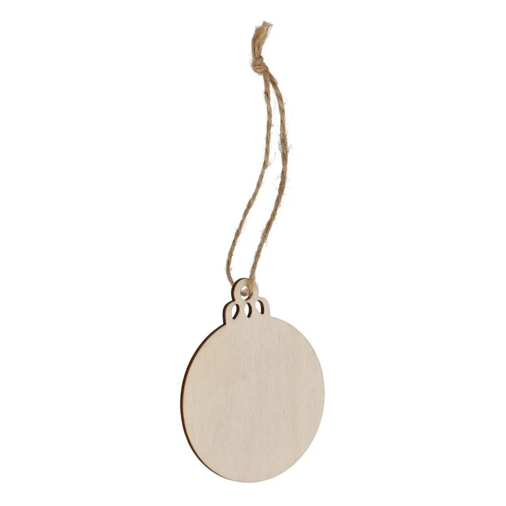 Houten kerstornament kerstbal productfoto 4 - Hidalgo Houten kerstornament kerstbal — productfoto 4