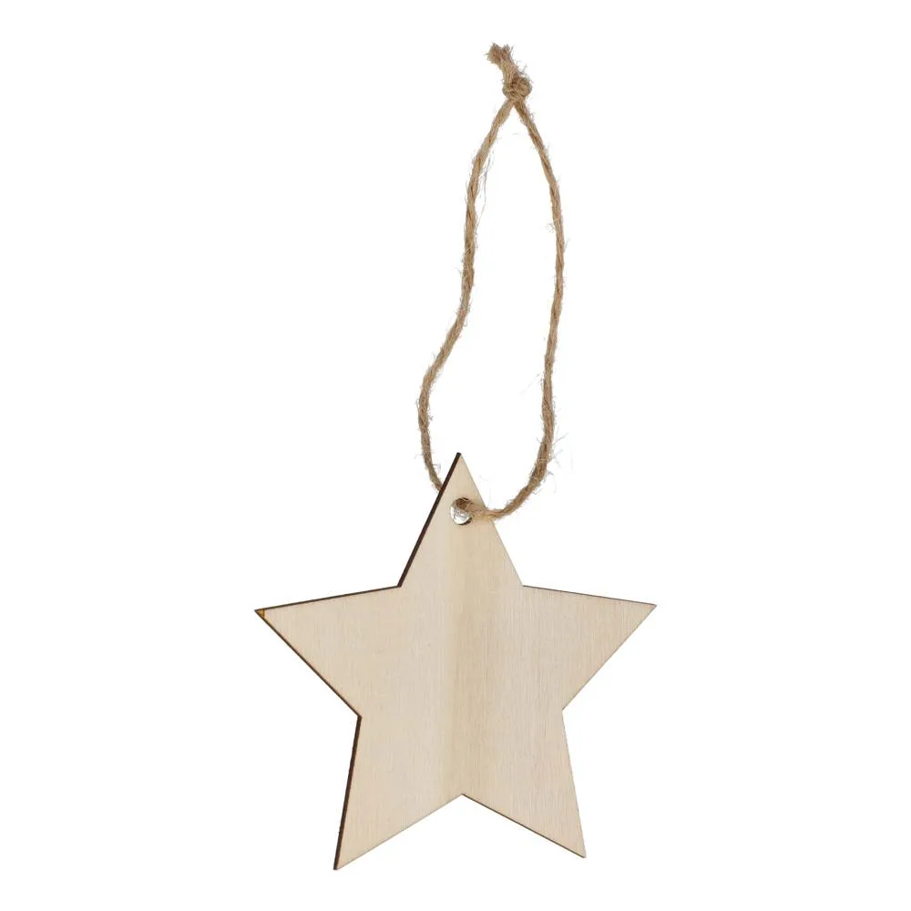 Houten kerstornament ster productfoto 4 - Hidalgo Houten kerstornament ster — productfoto 4