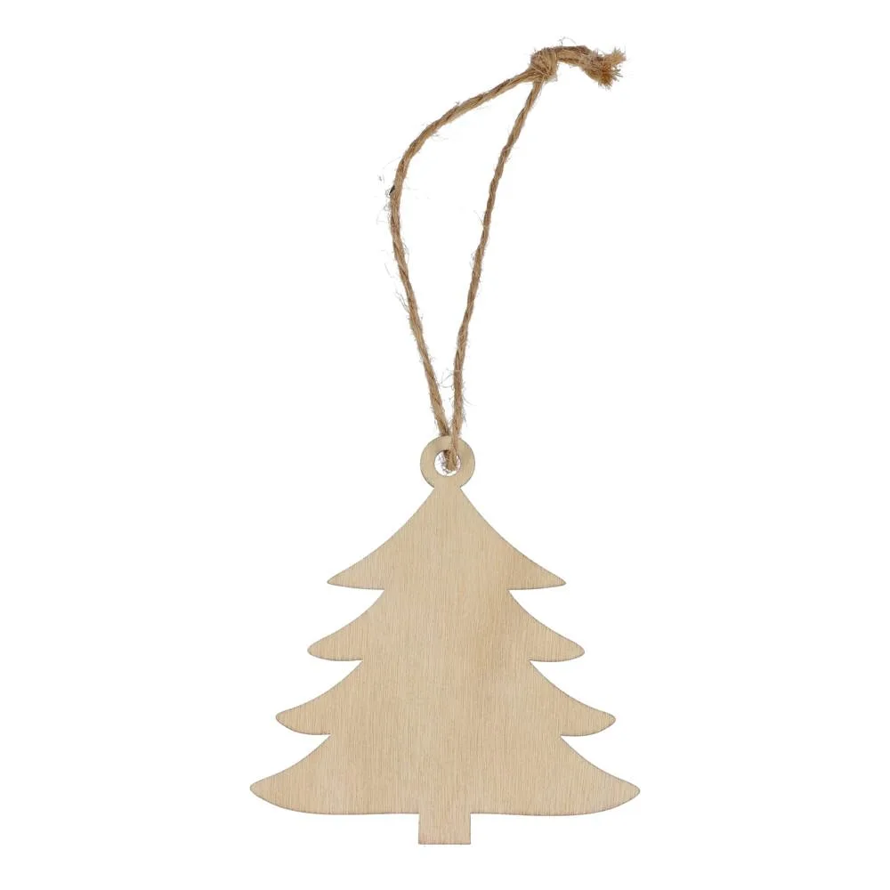 Houten kerstornament kerstboom productfoto 3 - Hidalgo-werbeartikel Houten kerstornament kerstboom — productfoto 3