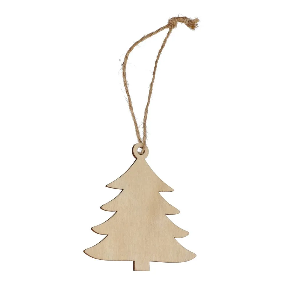 Houten kerstornament kerstboom productfoto 4 - Hidalgo-werbeartikel Houten kerstornament kerstboom — productfoto 4