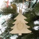 Houten kerstornament kerstboom — productfoto 5