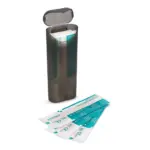 Pleistersdoosje met 10 PE-pleisters 70 × 18 mm zwart - Hidalgo Pleistersdoosje met 10 PE-pleisters (70 × 18 mm), zwart