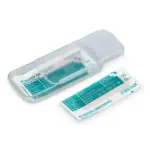 Pleistersdoosje met 5 PE-pleisters (56 × 18 mm), wit
