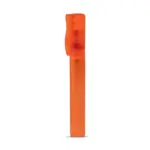 Hand cleaning spray 8m transparant oranje - Hidalgo-werbeartikel Hand cleaning spray 8m, transparant oranje