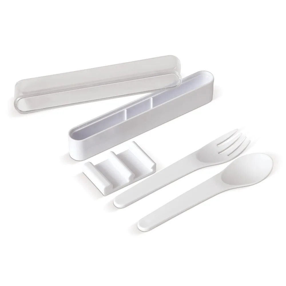 Lunchbestek in opbergbox productfoto 2 - Hidalgo-werbeartikel Lunchbestek in opbergbox — productfoto 2