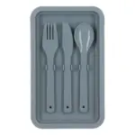 Lunchbox mit Besteck bedrucken Mikrowellengeeignet 2-lagig — Produktfoto 17