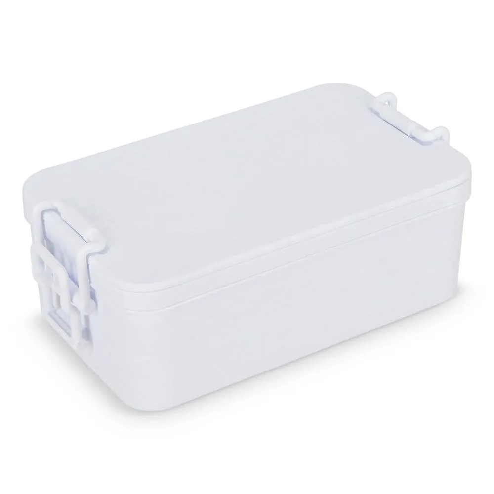 Lunchbox mit Besteck bedrucken Mikrowellengeeignet 2-lagig