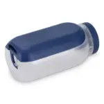 Alles-in-één Lunchkom met Sausvakje en Lepel-Vork donkerblauw - Bidons & Shakers Alles-in-één Lunchkom met Sausvakje en Lepel-Vork, donkerblauw