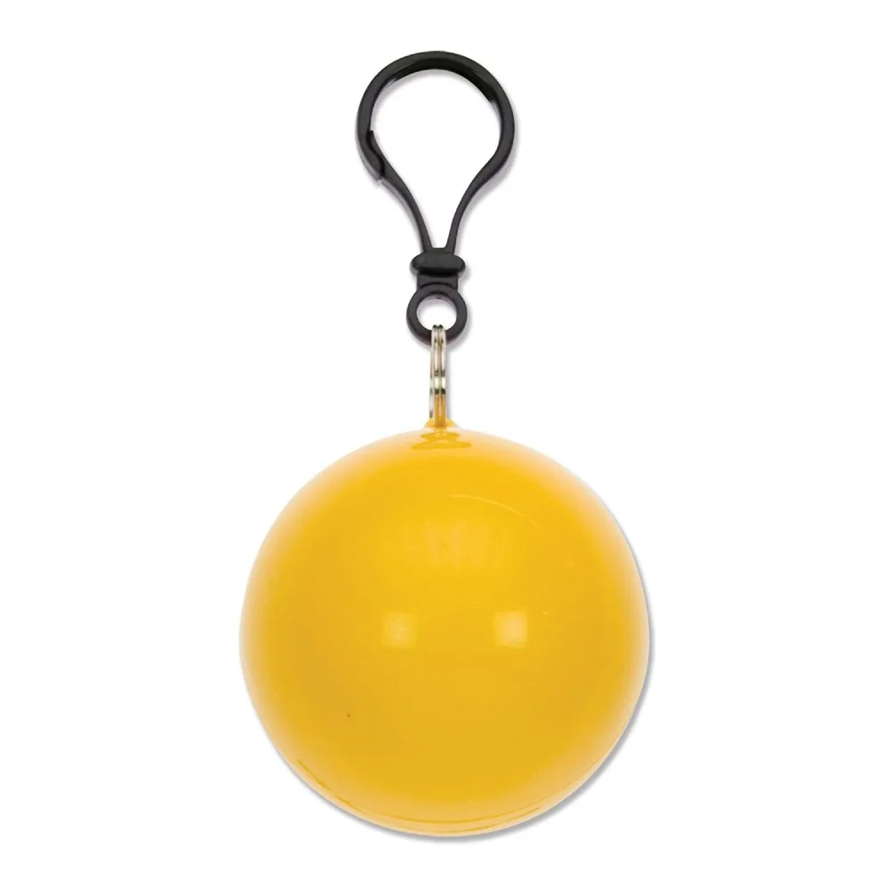 Bal met regenponcho productfoto 2 - Hidalgo-werbeartikel Bal met regenponcho — productfoto 2