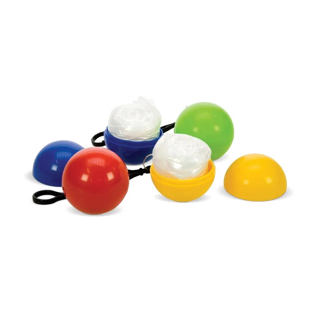 Bal met regenponcho productfoto 4 - Hidalgo-werbeartikel Bal met regenponcho — productfoto 4