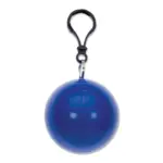 Bal met regenponcho blauw - Hidalgo-werbeartikel Bal met regenponcho, blauw