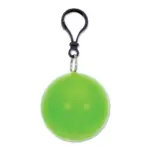 Bal met regenponcho lichtgroen - Hidalgo-werbeartikel Bal met regenponcho, lichtgroen