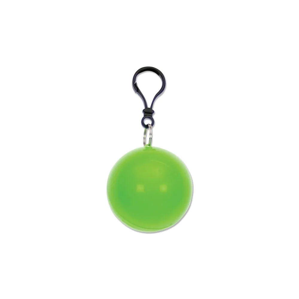 Regenponcho Ball bedrucken kompakt Schlüsselanhänger Unisize