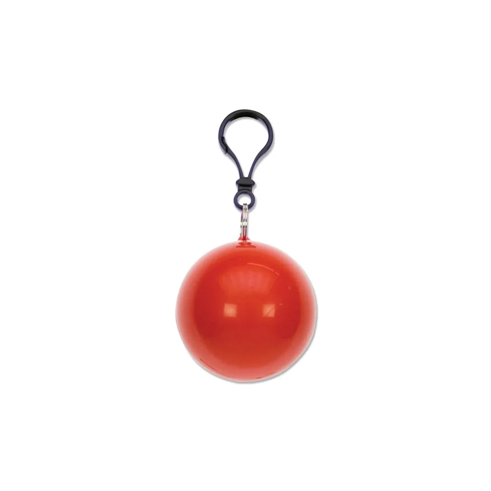 Regenponcho Ball bedrucken kompakt Schlüsselanhänger Unisize