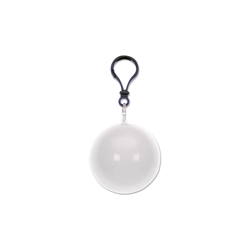 Regenponcho Ball bedrucken kompakt Schlüsselanhänger Unisize